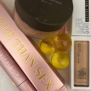 FALL BUNDLE Better Than Sex Mascara, NIB Mabelline Super Stay Concealer BONUS